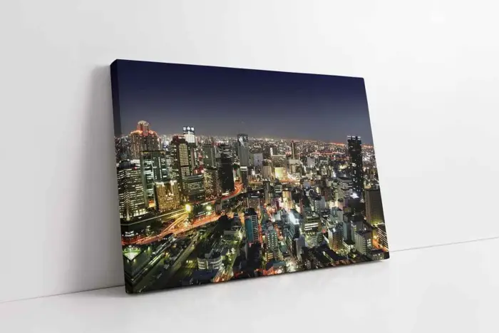 New York Gece | Kanvas Tablo | Cam Tablo | Mdf Tablo | A27033 - Görsel 1