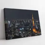 Paris Gece | Kanvas Tablo | Cam Tablo | Mdf Tablo | A27036