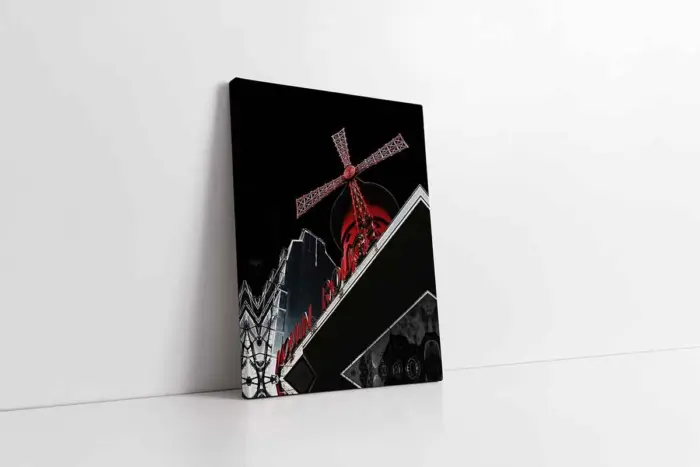 Fransa Moulin Rouge | Kanvas Tablo | Cam Tablo | Mdf Tablo | A27066 - Görsel 1