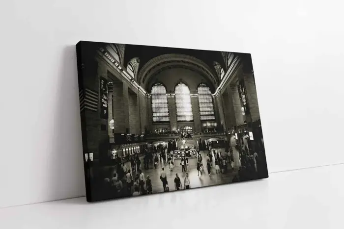 New York Grand Central Terminal | Kanvas Tablo | Cam Tablo | Mdf Tablo | A27082 - Görsel 1