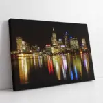 Perth Şehri Gece | Kanvas Tablo | Cam Tablo | Mdf Tablo | A27095
