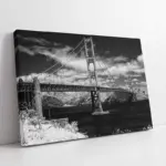 Siyah Beyaz Amerika | Kanvas Tablo | Cam Tablo | Mdf Tablo | A27096