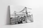 Manhattan Beyaz Köprü | Kanvas Tablo | Cam Tablo | Mdf Tablo | A27103