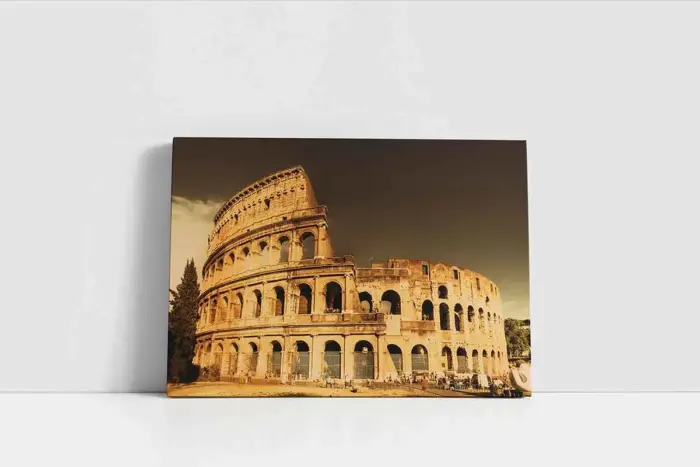 Roma Kolezyum | Kanvas Tablo | Cam Tablo | Mdf Tablo | A27120 - Görsel 2