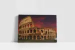 Roma Kolezyum Gece | Kanvas Tablo | Cam Tablo | Mdf Tablo | A27124 - Görsel 2