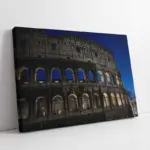 Roma Kolezyum Gece | Kanvas Tablo | Cam Tablo | Mdf Tablo | A27126