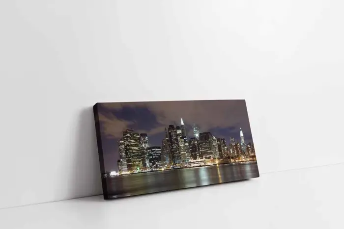 Manhattan Gökdelen | Kanvas Tablo | Cam Tablo | Mdf Tablo | A27131 - Görsel 1