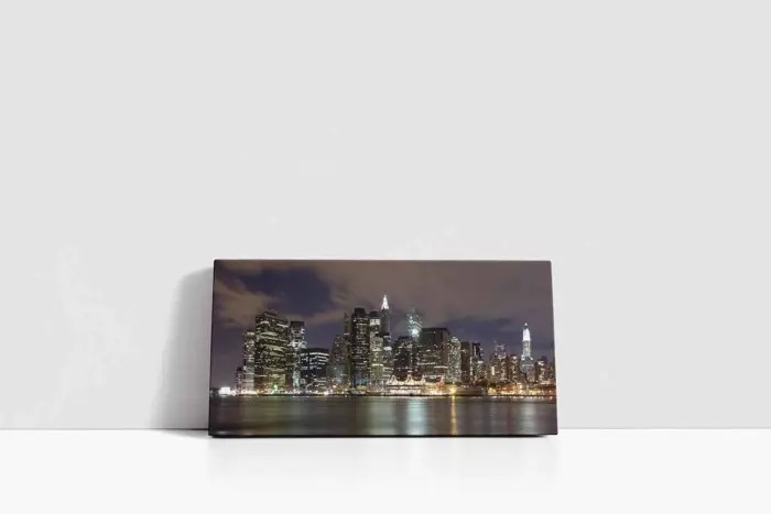 Manhattan Gökdelen | Kanvas Tablo | Cam Tablo | Mdf Tablo | A27131 - Görsel 2