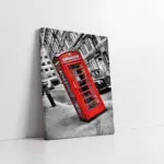 Londra Kırmızı Kulübe | Kanvas Tablo | Cam Tablo | Mdf Tablo | A27137