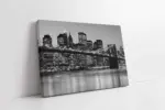 Siyah Beyaz New York | Kanvas Tablo | Cam Tablo | Mdf Tablo | A27145