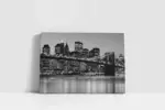 Siyah Beyaz New York | Kanvas Tablo | Cam Tablo | Mdf Tablo | A27145 - Görsel 2