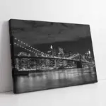 Siyah Beyaz New York | Kanvas Tablo | Cam Tablo | Mdf Tablo | A27146