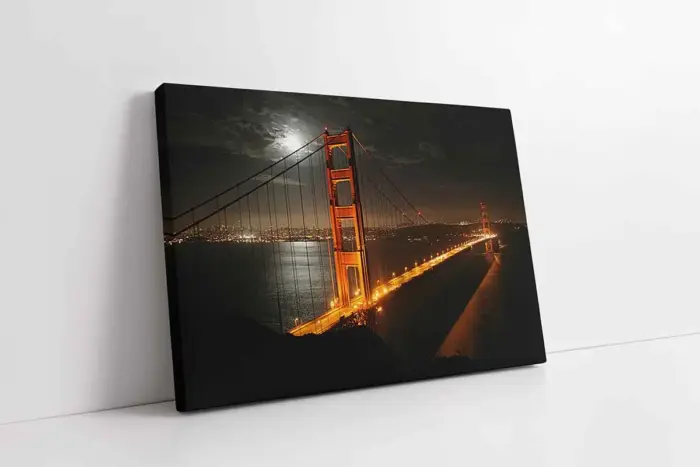 San Fransisco Golden Gate Köprüsü | Kanvas Tablo | Cam Tablo | Mdf Tablo | A27149 - Görsel 1