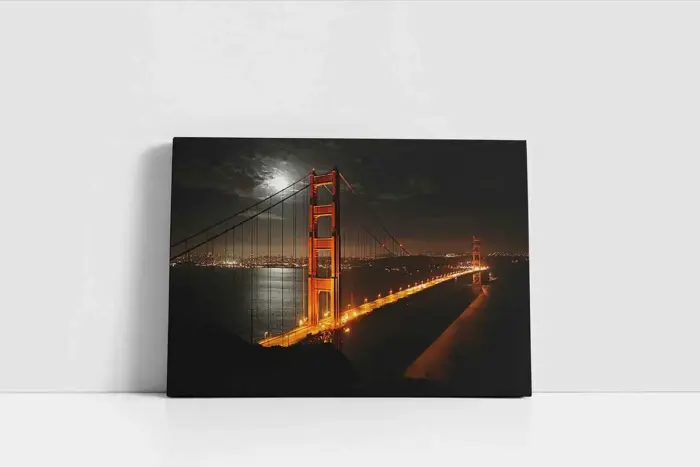 San Fransisco Golden Gate Köprüsü | Kanvas Tablo | Cam Tablo | Mdf Tablo | A27149 - Görsel 2