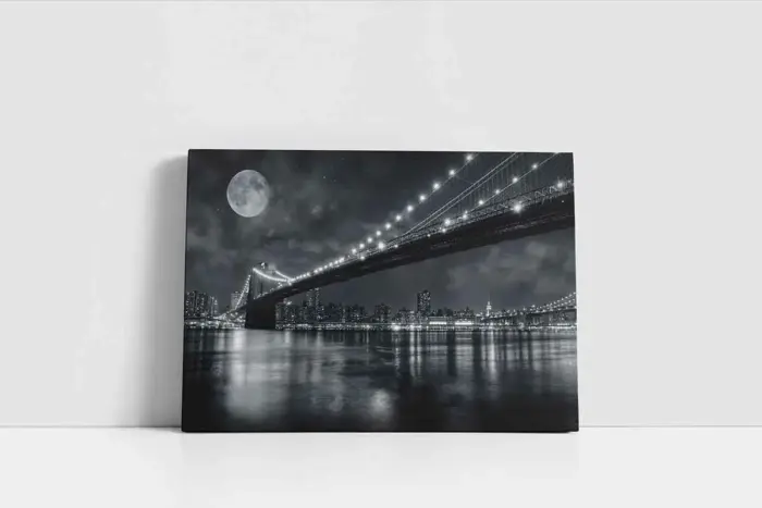 Manhattan Gece | Kanvas Tablo | Cam Tablo | Mdf Tablo | A27152 - Görsel 2