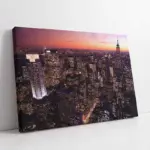 New York Gece | Kanvas Tablo | Cam Tablo | Mdf Tablo | A27159