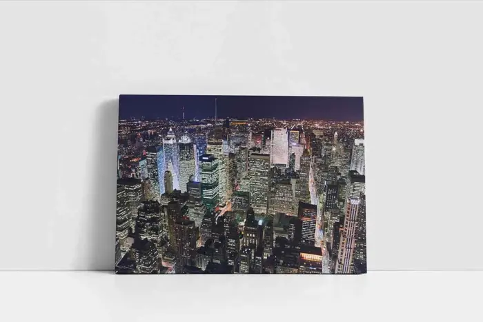 New York Gece | Kanvas Tablo | Cam Tablo | Mdf Tablo | A27160 - Görsel 2