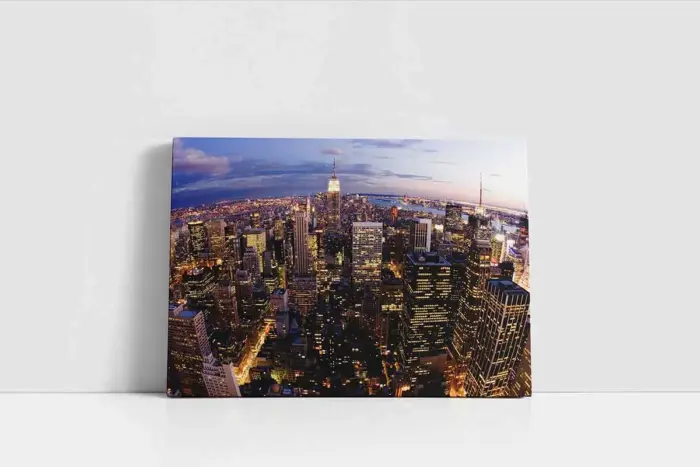 New York Gece | Kanvas Tablo | Cam Tablo | Mdf Tablo | A27161 - Görsel 2