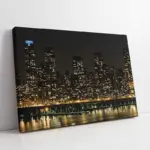 New York Gece | Kanvas Tablo | Cam Tablo | Mdf Tablo | A27162