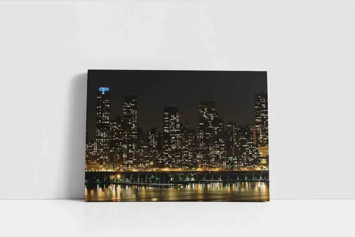 New York Gece | Kanvas Tablo | Cam Tablo | Mdf Tablo | A27162 - Görsel 2