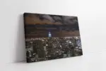 New York Gece | Kanvas Tablo | Cam Tablo | Mdf Tablo | A27163