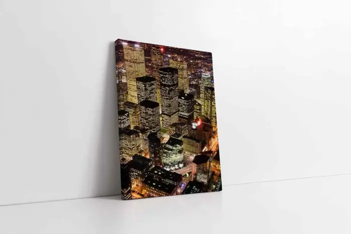 New York Gece | Kanvas Tablo | Cam Tablo | Mdf Tablo | A27164 - Görsel 1