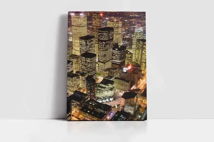 New York Gece | Kanvas Tablo | Cam Tablo | Mdf Tablo | A27164 - Görsel 2