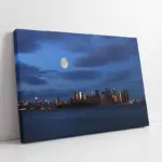New York Gece | Kanvas Tablo | Cam Tablo | Mdf Tablo | A27170
