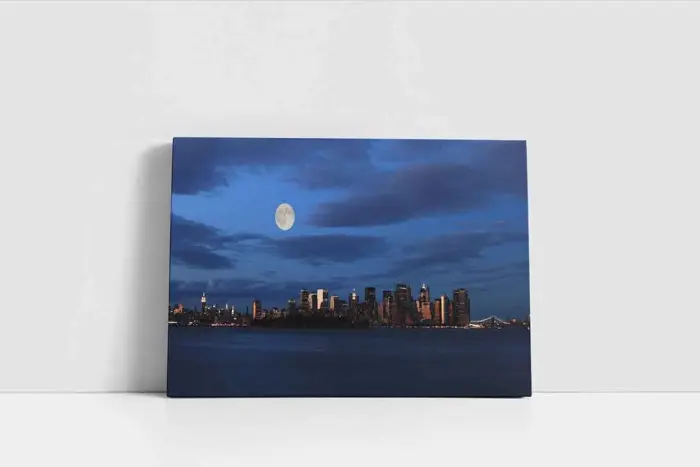 New York Gece | Kanvas Tablo | Cam Tablo | Mdf Tablo | A27170 - Görsel 2