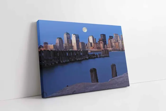 New York Gece | Kanvas Tablo | Cam Tablo | Mdf Tablo | A27171 - Görsel 1