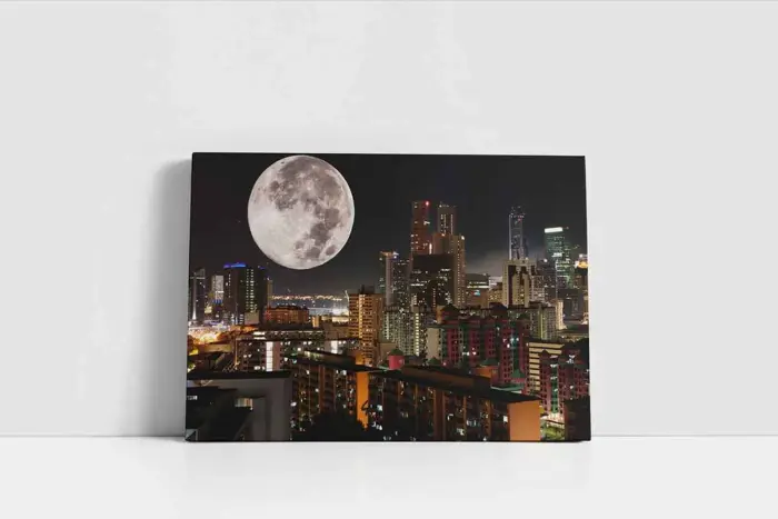 New York Gece | Kanvas Tablo | Cam Tablo | Mdf Tablo | A27172 - Görsel 2