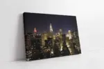 New York Gece | Kanvas Tablo | Cam Tablo | Mdf Tablo | A27174