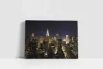 New York Gece | Kanvas Tablo | Cam Tablo | Mdf Tablo | A27174 - Görsel 2
