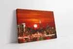 New York Gece | Kanvas Tablo | Cam Tablo | Mdf Tablo | A27176