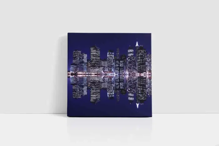 New York Gece | Kanvas Tablo | Cam Tablo | Mdf Tablo | A27179 - Görsel 2