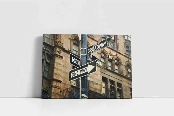 New York Şehir | Kanvas Tablo | Cam Tablo | Mdf Tablo | A27204 - Görsel 2