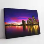 Kanada Gece | Kanvas Tablo | Cam Tablo | Mdf Tablo | A27210