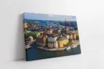 İsveç Şehir | Kanvas Tablo | Cam Tablo | Mdf Tablo | A27235