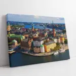 İsveç Şehir | Kanvas Tablo | Cam Tablo | Mdf Tablo | A27235
