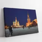 Rusya Gece | Kanvas Tablo | Cam Tablo | Mdf Tablo | A27251