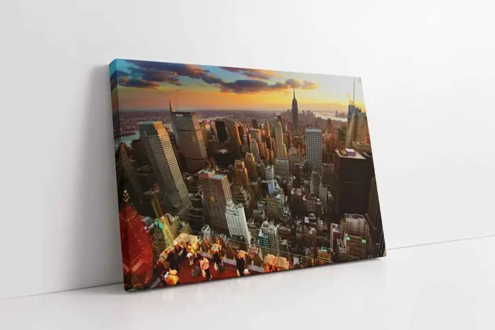 New York Şehir | Kanvas Tablo | Cam Tablo | Mdf Tablo | A27260 - Görsel 1