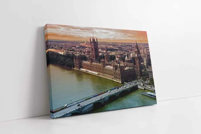 İngiltere Westminster Sarayı | Kanvas Tablo | Cam Tablo | Mdf Tablo | A27271 - Görsel 1