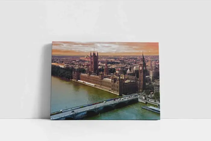 İngiltere Westminster Sarayı | Kanvas Tablo | Cam Tablo | Mdf Tablo | A27271 - Görsel 2