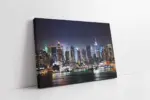 New York Gece | Kanvas Tablo | Cam Tablo | Mdf Tablo | A27273