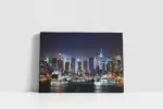 New York Gece | Kanvas Tablo | Cam Tablo | Mdf Tablo | A27273 - Görsel 2