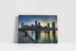 Boston Gece Şehir | Kanvas Tablo | Cam Tablo | Mdf Tablo | A27337 - Görsel 2