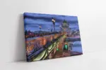 Gece Köprü | Kanvas Tablo | Cam Tablo | Mdf Tablo | A27384