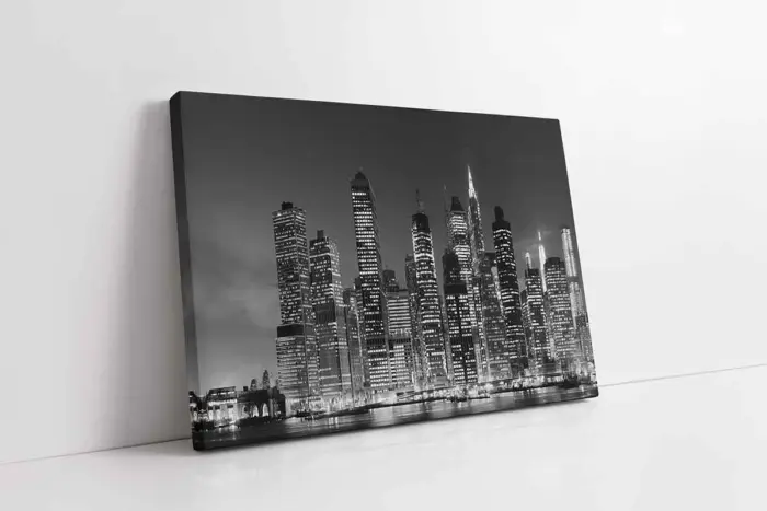 Siyah Beyaz | Kanvas Tablo | Cam Tablo | Mdf Tablo | A27395 - Görsel 1