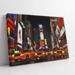 New York Gece | Kanvas Tablo | Cam Tablo | Mdf Tablo | A27396