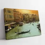 İtalya Venedik Gondol | Kanvas Tablo | Cam Tablo | Mdf Tablo | A27425